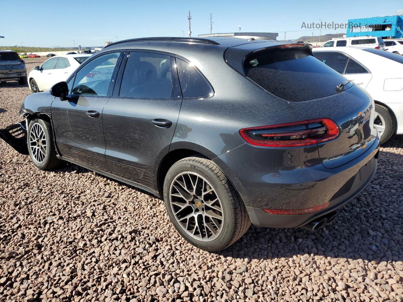 2017 Porsche Macan S Gray vin: WP1AB2A52HLB17544