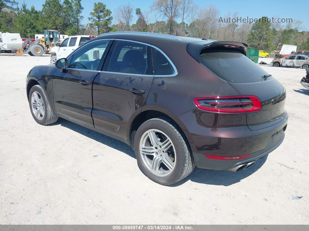 2018 Porsche Macan S Бордовый vin: WP1AB2A52JLB37881