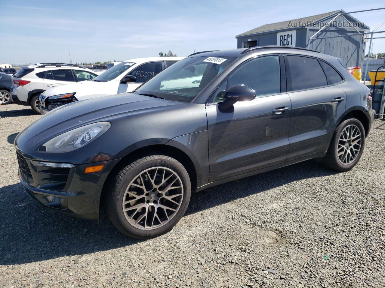 2017 Porsche Macan S Black vin: WP1AB2A53HLB11722