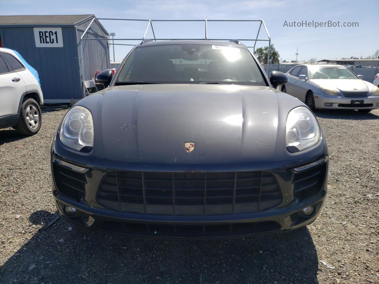 2017 Porsche Macan S Black vin: WP1AB2A53HLB11722