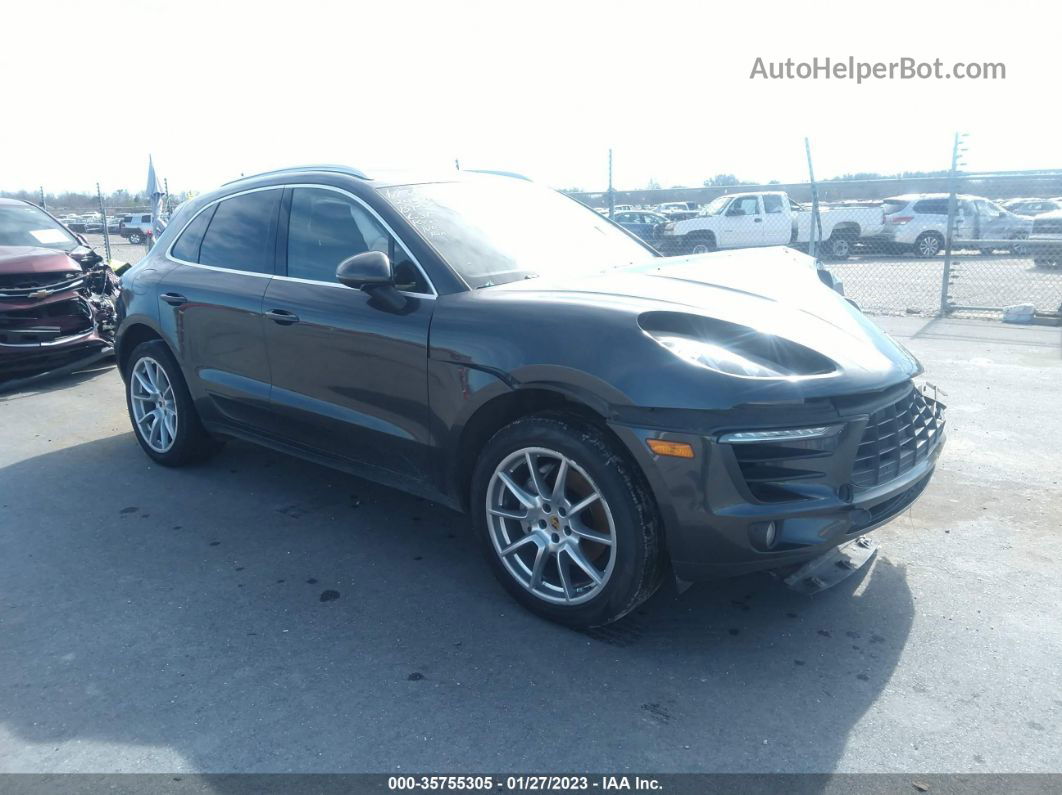 2017 Porsche Macan S Gray vin: WP1AB2A53HLB12773