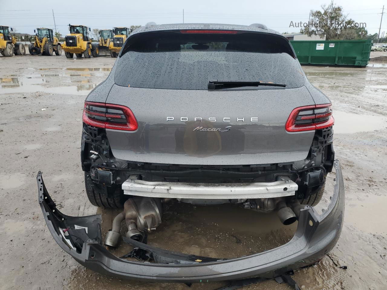 2018 Porsche Macan S Gray vin: WP1AB2A53JLB36545