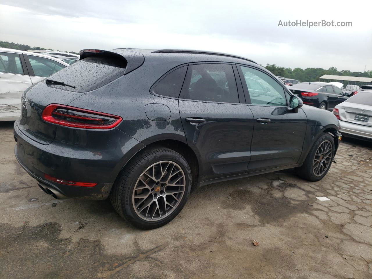 2018 Porsche Macan S Charcoal vin: WP1AB2A53JLB39543