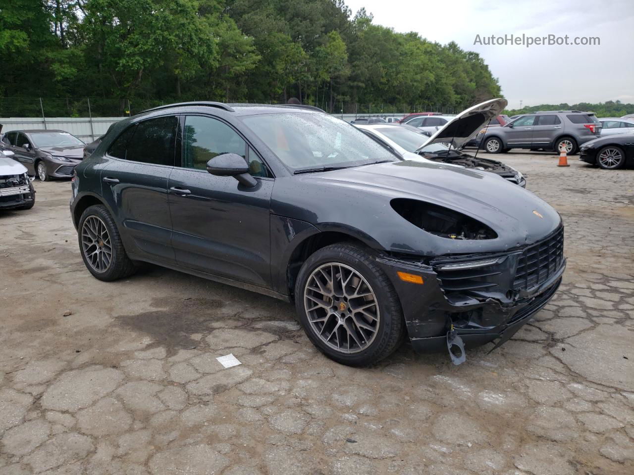 2018 Porsche Macan S Charcoal vin: WP1AB2A53JLB39543