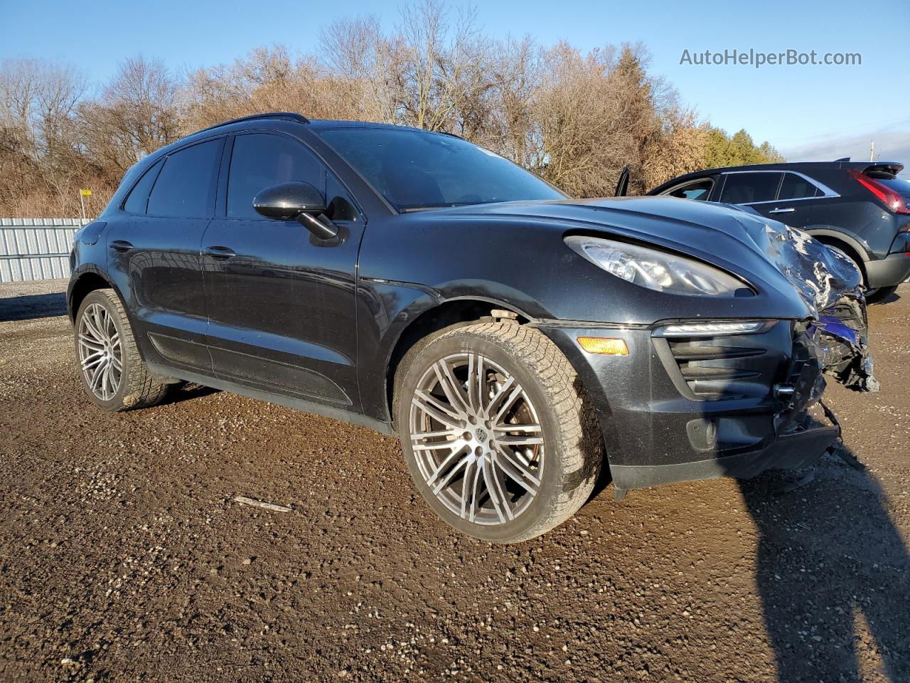 2017 Porsche Macan S Black vin: WP1AB2A54HLB10465