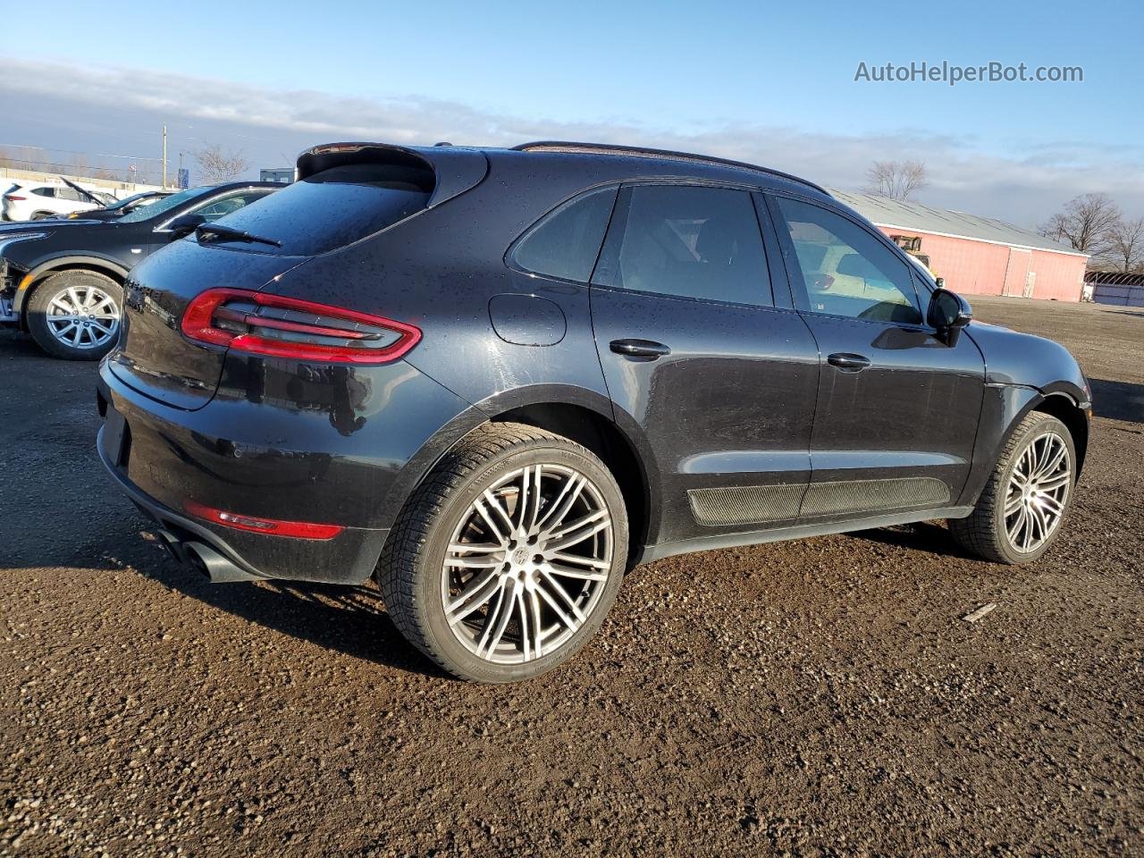 2017 Porsche Macan S Black vin: WP1AB2A54HLB10465