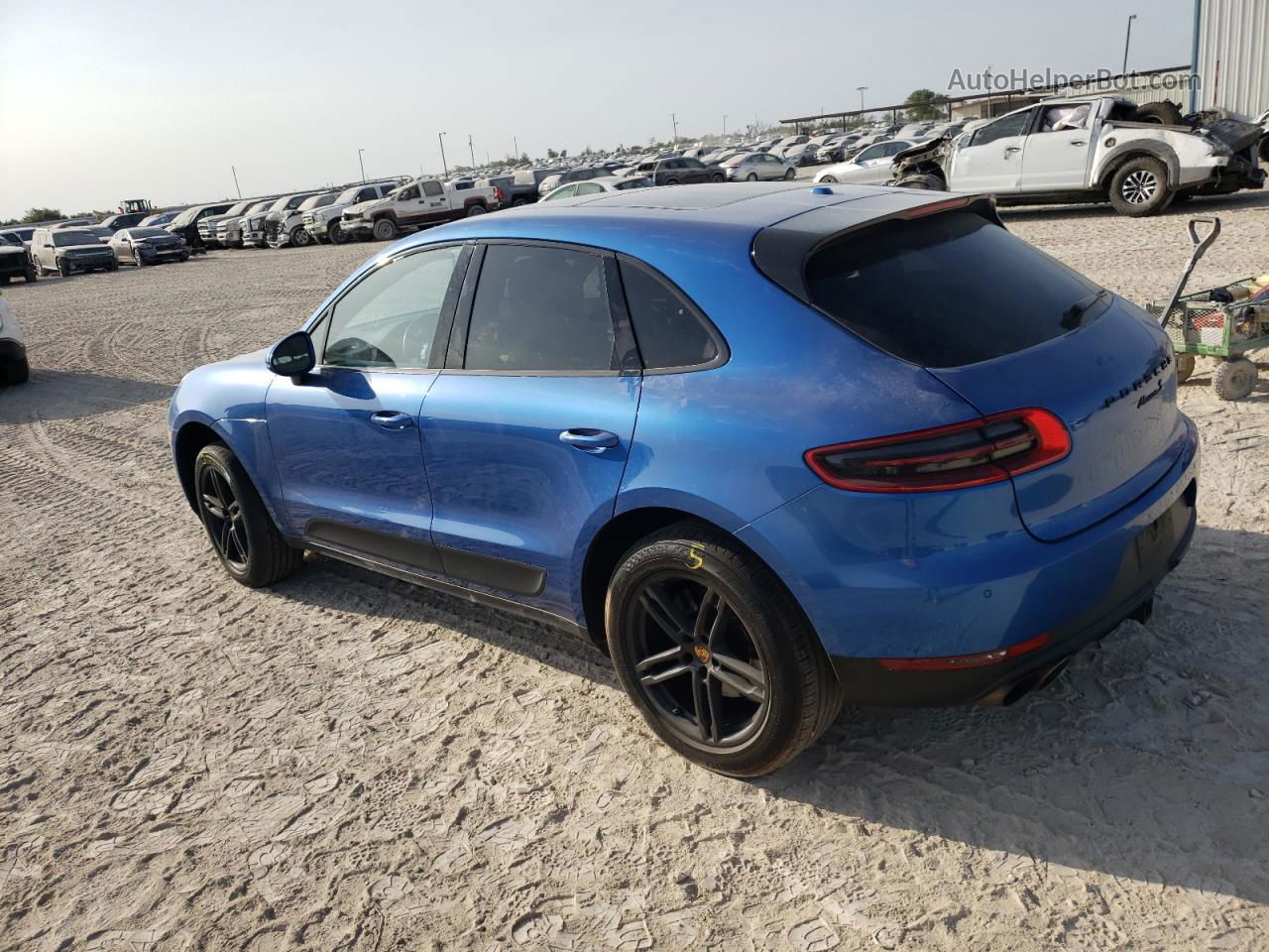 2017 Porsche Macan S Blue vin: WP1AB2A54HLB12264