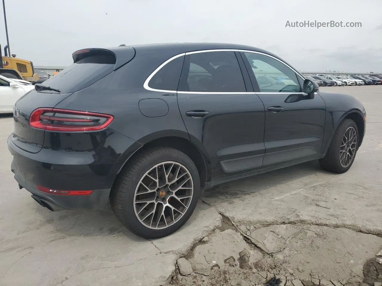 2017 Porsche Macan S Черный vin: WP1AB2A54HLB12667