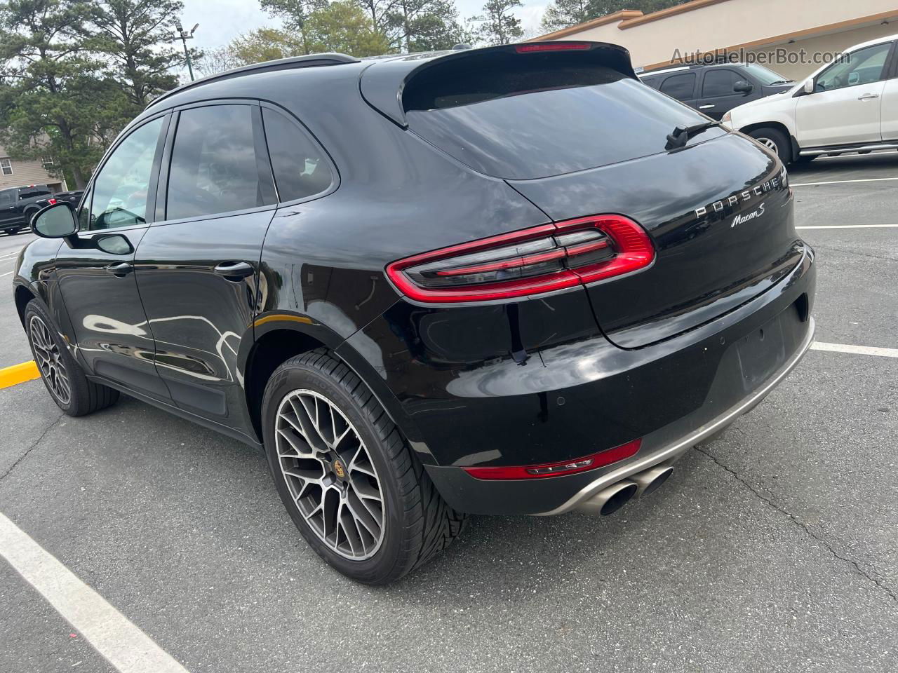 2017 Porsche Macan S Black vin: WP1AB2A54HLB13561