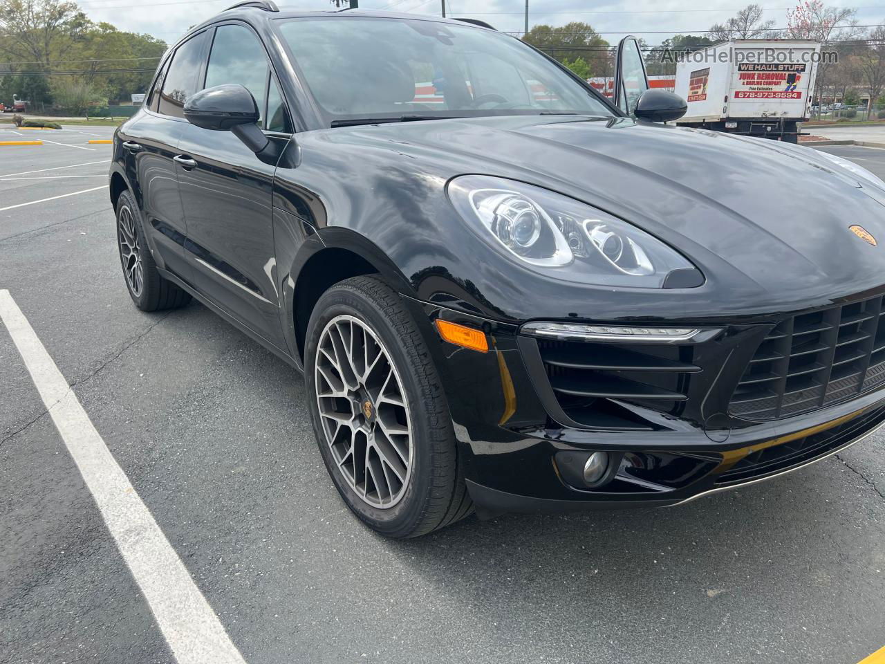 2017 Porsche Macan S Black vin: WP1AB2A54HLB13561