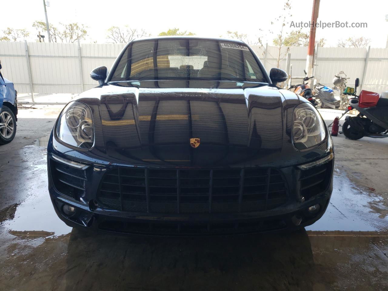 2017 Porsche Macan S Blue vin: WP1AB2A54HLB20381