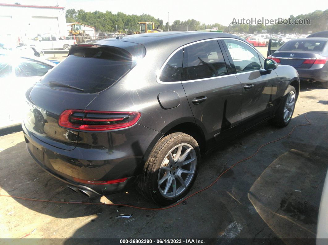 2018 Porsche Macan S Серый vin: WP1AB2A54JLB31208