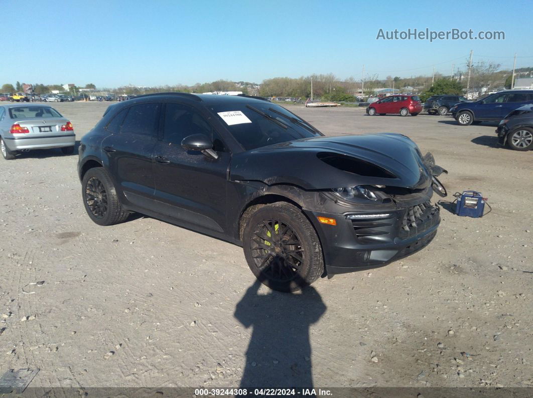 2017 Porsche Macan S Черный vin: WP1AB2A55HLB10202