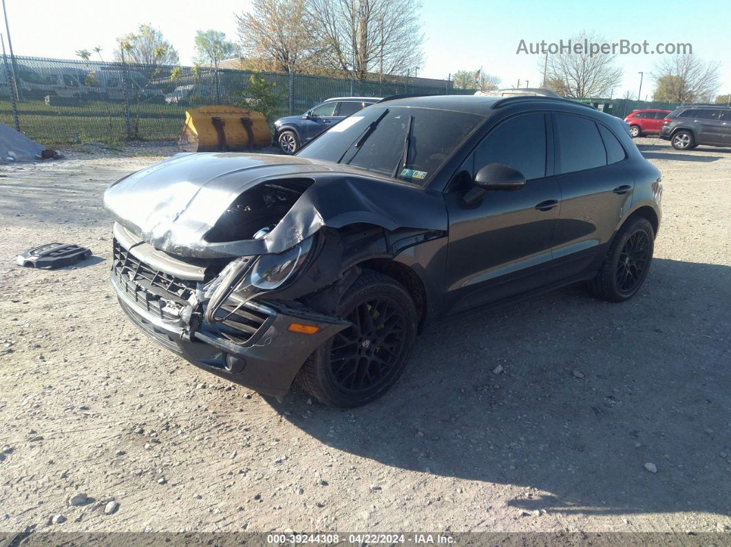 2017 Porsche Macan S Black vin: WP1AB2A55HLB10202