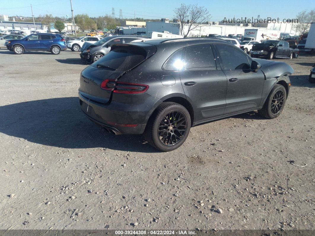 2017 Porsche Macan S Черный vin: WP1AB2A55HLB10202