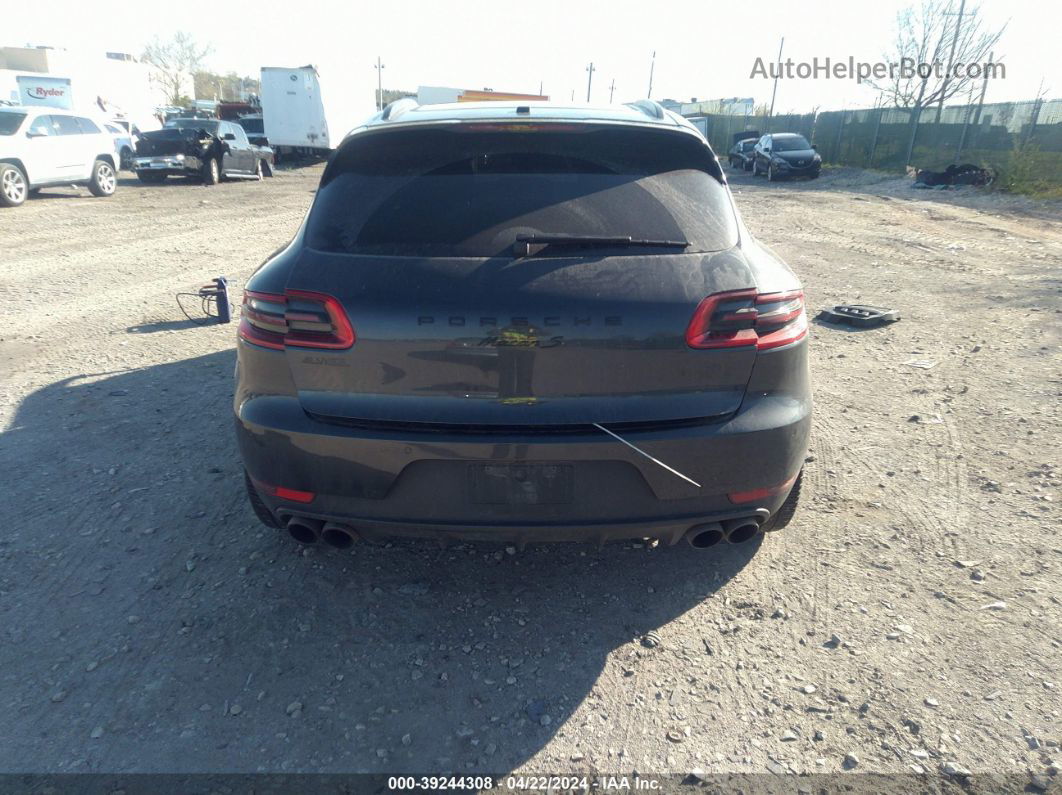 2017 Porsche Macan S Black vin: WP1AB2A55HLB10202