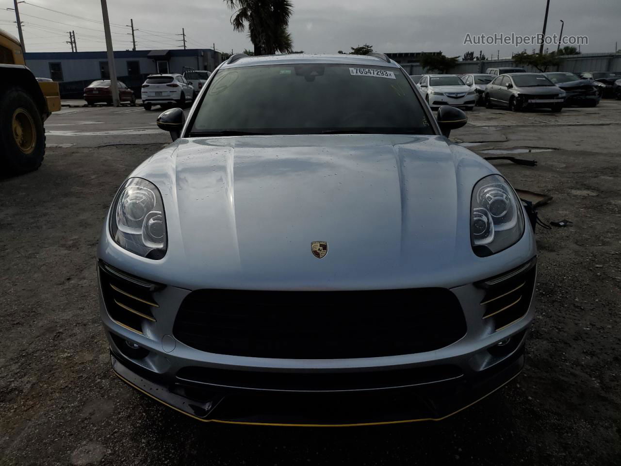 2017 Porsche Macan S Silver vin: WP1AB2A55HLB11852