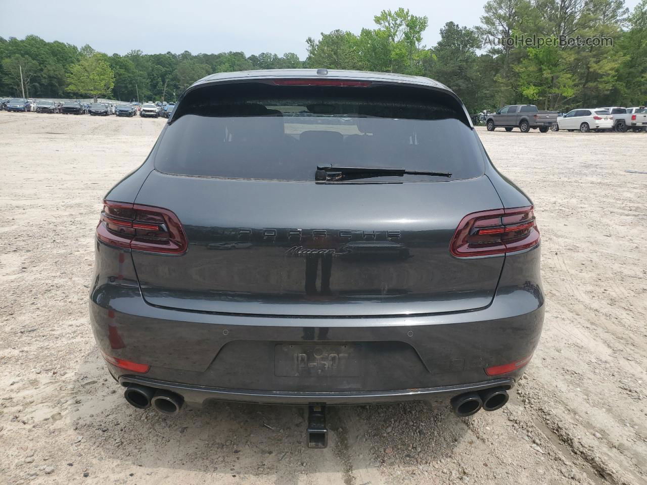 2017 Porsche Macan S Gray vin: WP1AB2A55HLB14119