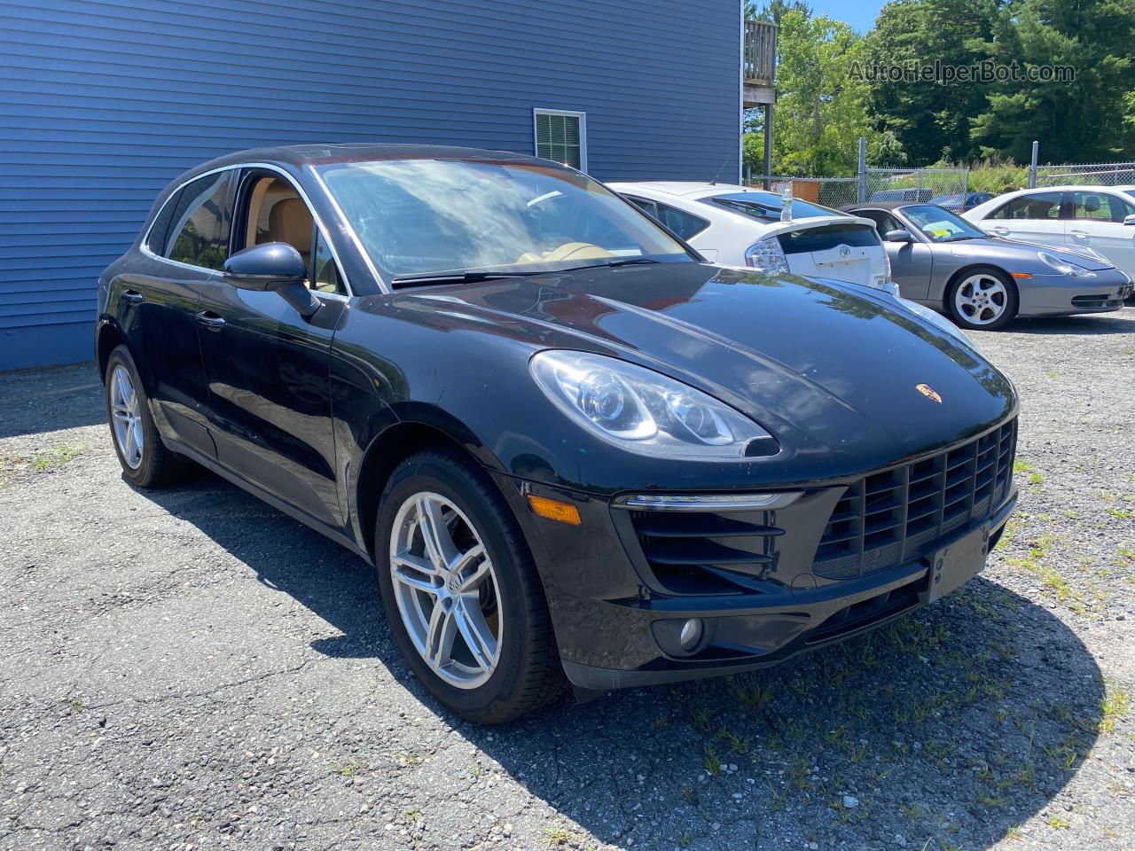 2017 Porsche Macan S Black vin: WP1AB2A56HLB12038