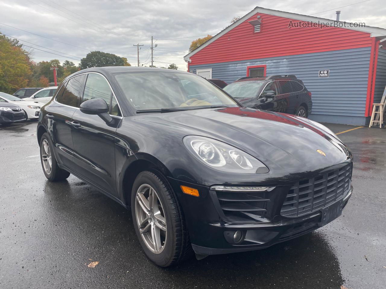 2017 Porsche Macan S Black vin: WP1AB2A56HLB12038