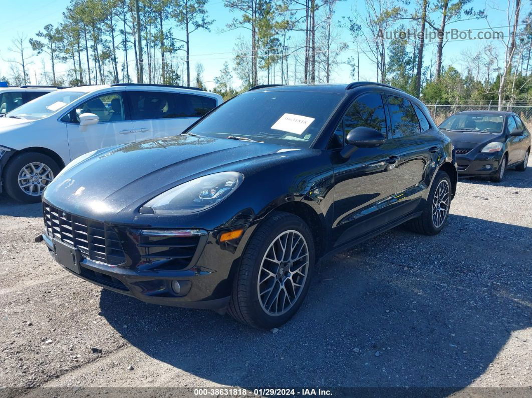 2017 Porsche Macan S Черный vin: WP1AB2A56HLB17286