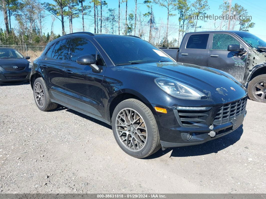 2017 Porsche Macan S Черный vin: WP1AB2A56HLB17286