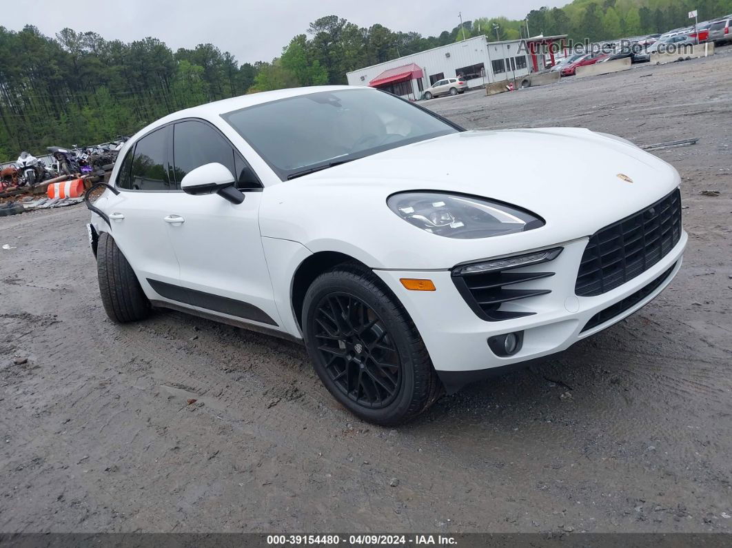 2018 Porsche Macan S White vin: WP1AB2A56JLB30996