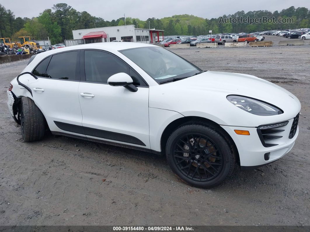 2018 Porsche Macan S White vin: WP1AB2A56JLB30996