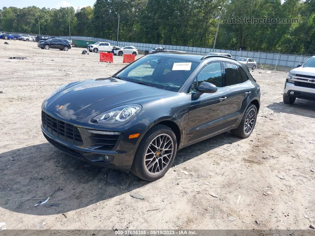 2018 Porsche Macan S Серый vin: WP1AB2A56JLB37284