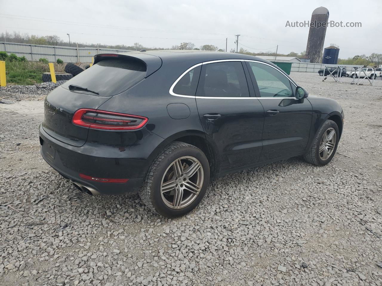 2018 Porsche Macan S Черный vin: WP1AB2A57JLB33700