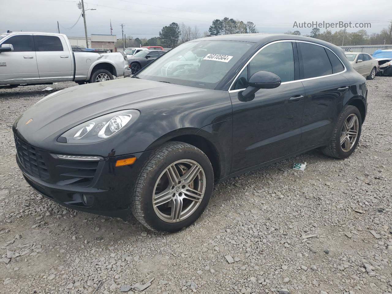 2018 Porsche Macan S Black vin: WP1AB2A57JLB33700