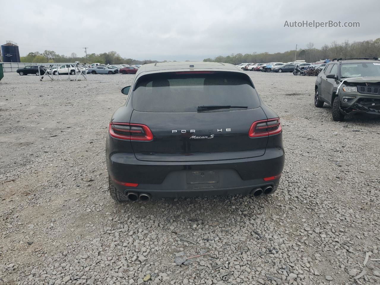 2018 Porsche Macan S Black vin: WP1AB2A57JLB33700