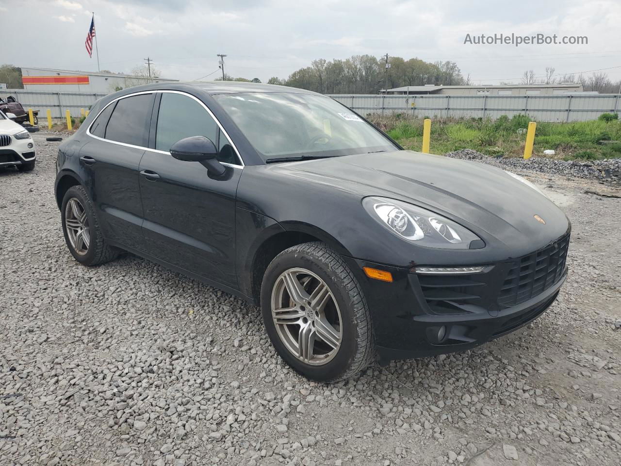 2018 Porsche Macan S Black vin: WP1AB2A57JLB33700