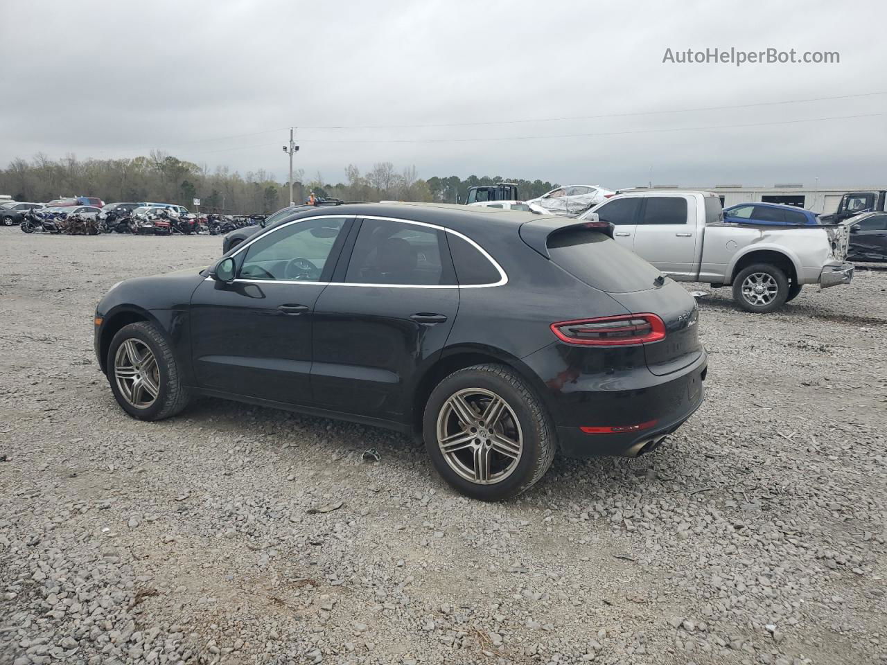 2018 Porsche Macan S Черный vin: WP1AB2A57JLB33700