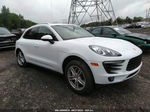 2018 Porsche Macan S White vin: WP1AB2A57JLB35138