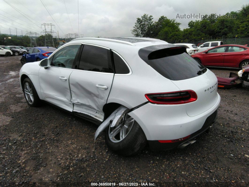 2018 Porsche Macan S White vin: WP1AB2A57JLB35138