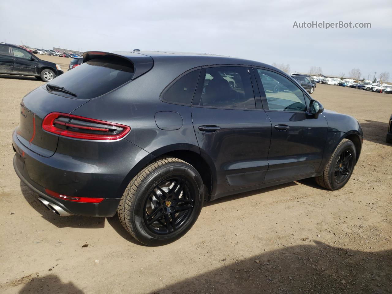 2018 Porsche Macan S Gray vin: WP1AB2A57JLB36855