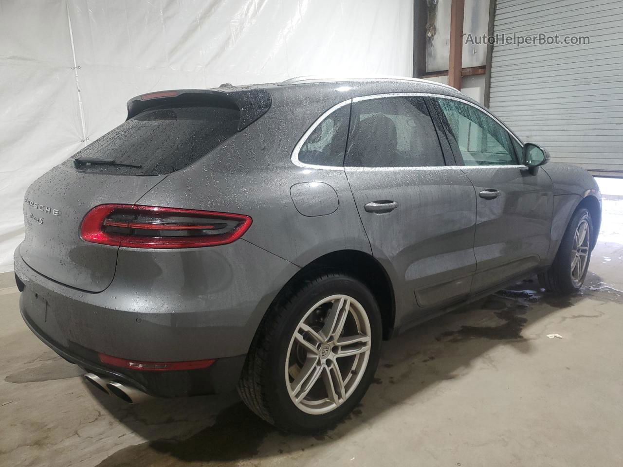 2018 Porsche Macan S Gray vin: WP1AB2A57JLB39769