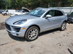 2017 Porsche Macan S Silver vin: WP1AB2A58HLB13028