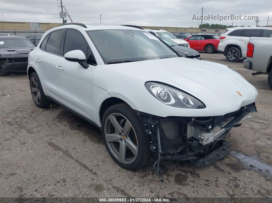 2017 Porsche Macan S White vin: WP1AB2A58HLB18276