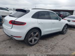 2017 Porsche Macan S White vin: WP1AB2A58HLB18276