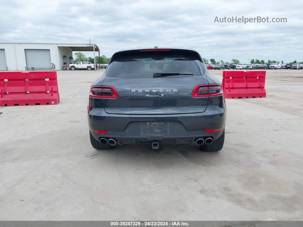 2018 Porsche Macan S Черный vin: WP1AB2A58JLB38081