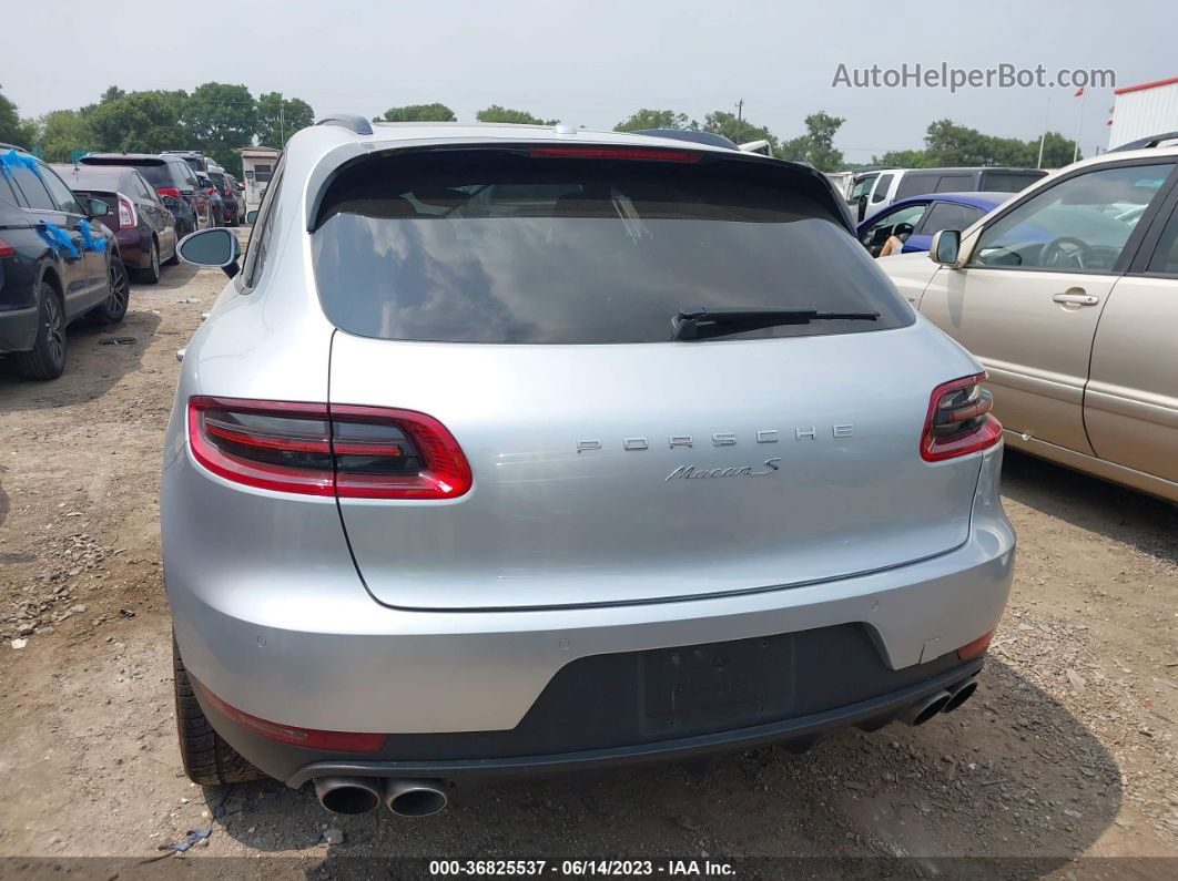 2017 Porsche Macan S Светло-синий vin: WP1AB2A59HLB12244