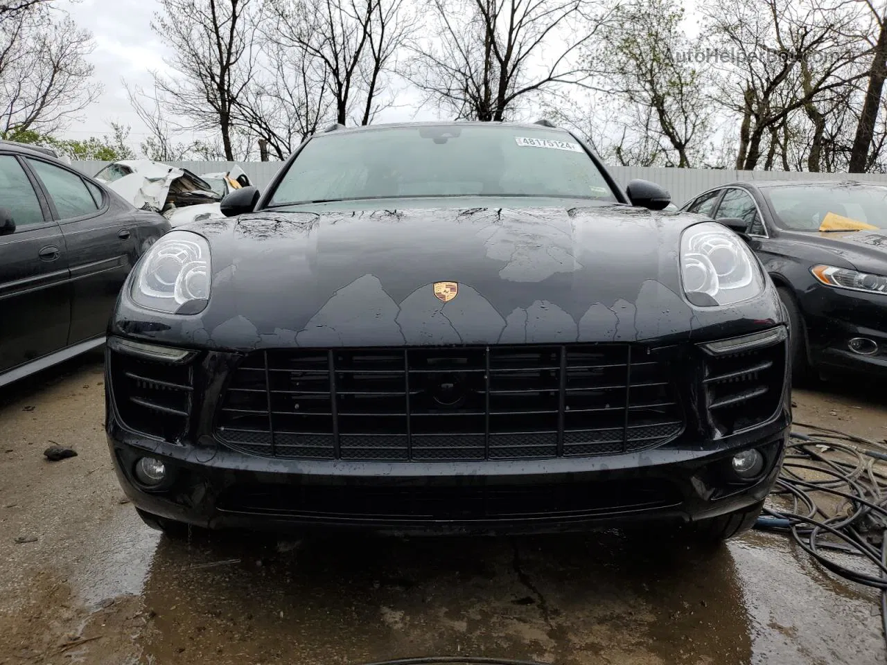 2017 Porsche Macan S Black vin: WP1AB2A59HLB18416