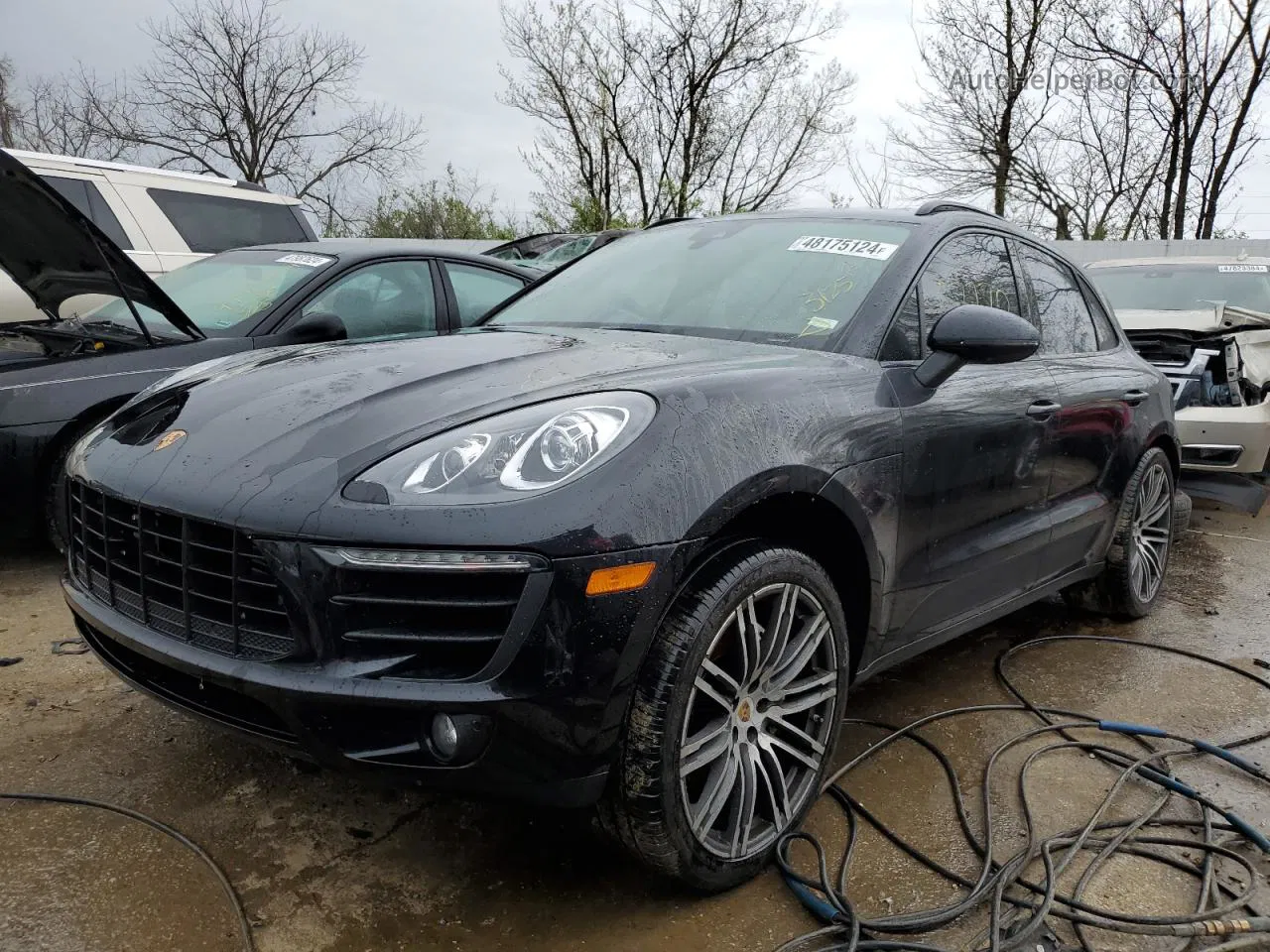 2017 Porsche Macan S Black vin: WP1AB2A59HLB18416