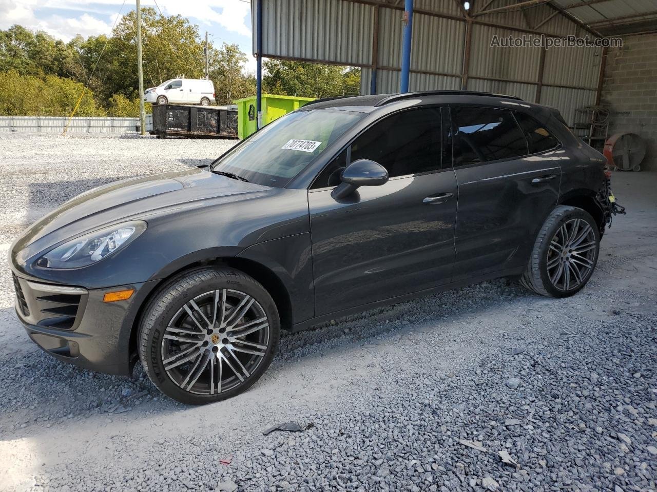 2017 Porsche Macan S Charcoal vin: WP1AB2A59HLB20134