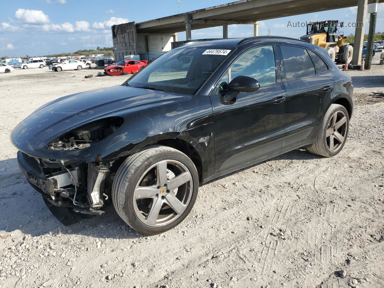 2018 Porsche Macan S Black vin: WP1AB2A59JLB30054