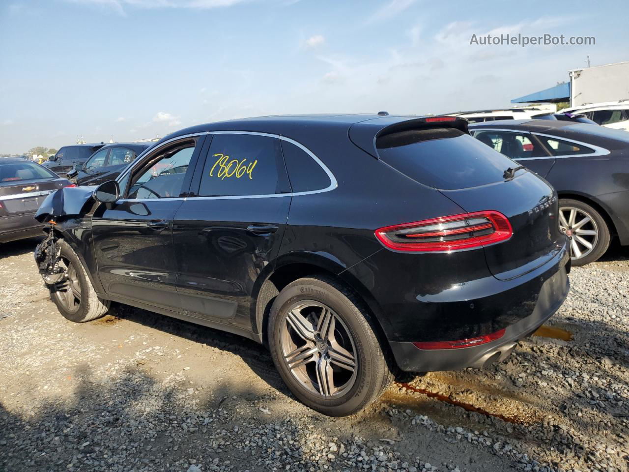 2018 Porsche Macan S Черный vin: WP1AB2A59JLB37957