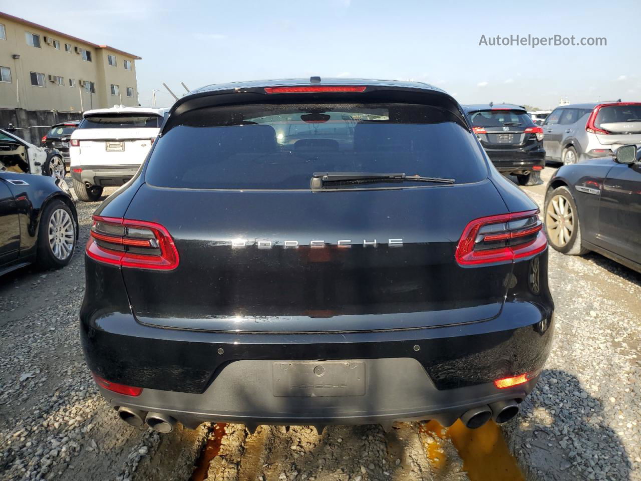 2018 Porsche Macan S Black vin: WP1AB2A59JLB37957