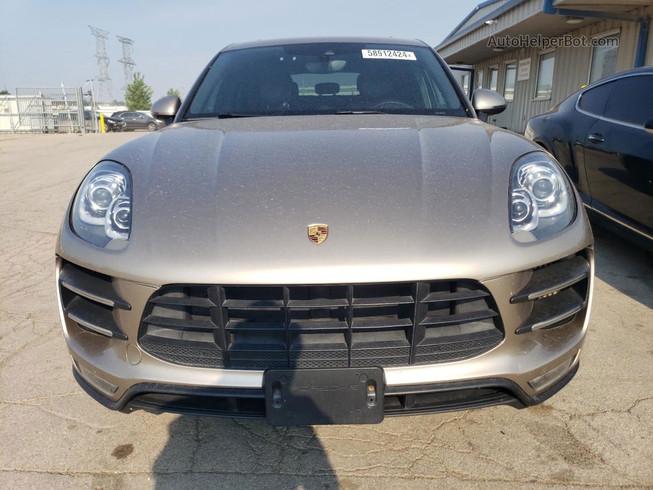 2017 Porsche Macan S Beige vin: WP1AB2A5XHLB17145